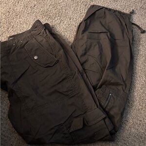 Brown Sinch bottom cargo pants from Abercrombie